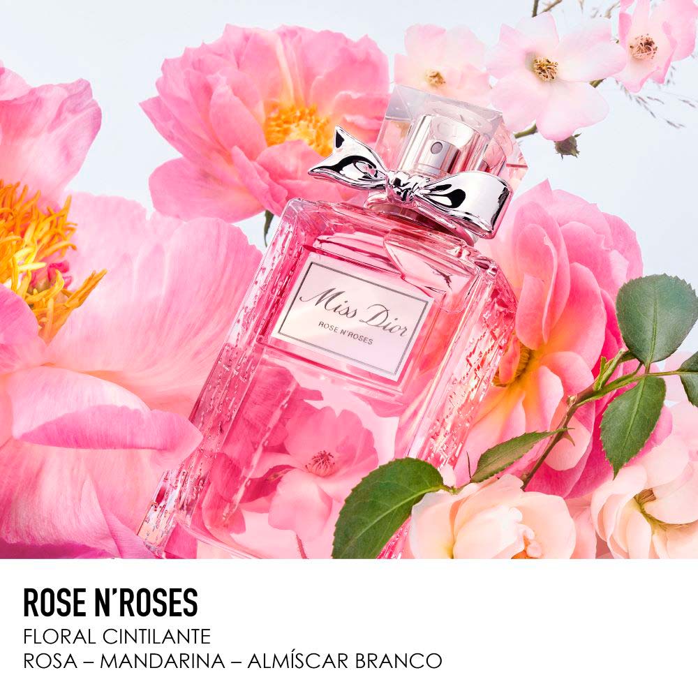 Miss Dior Rose N'Roses Dior - Perfume Feminino - EDT - Shopping Smiles