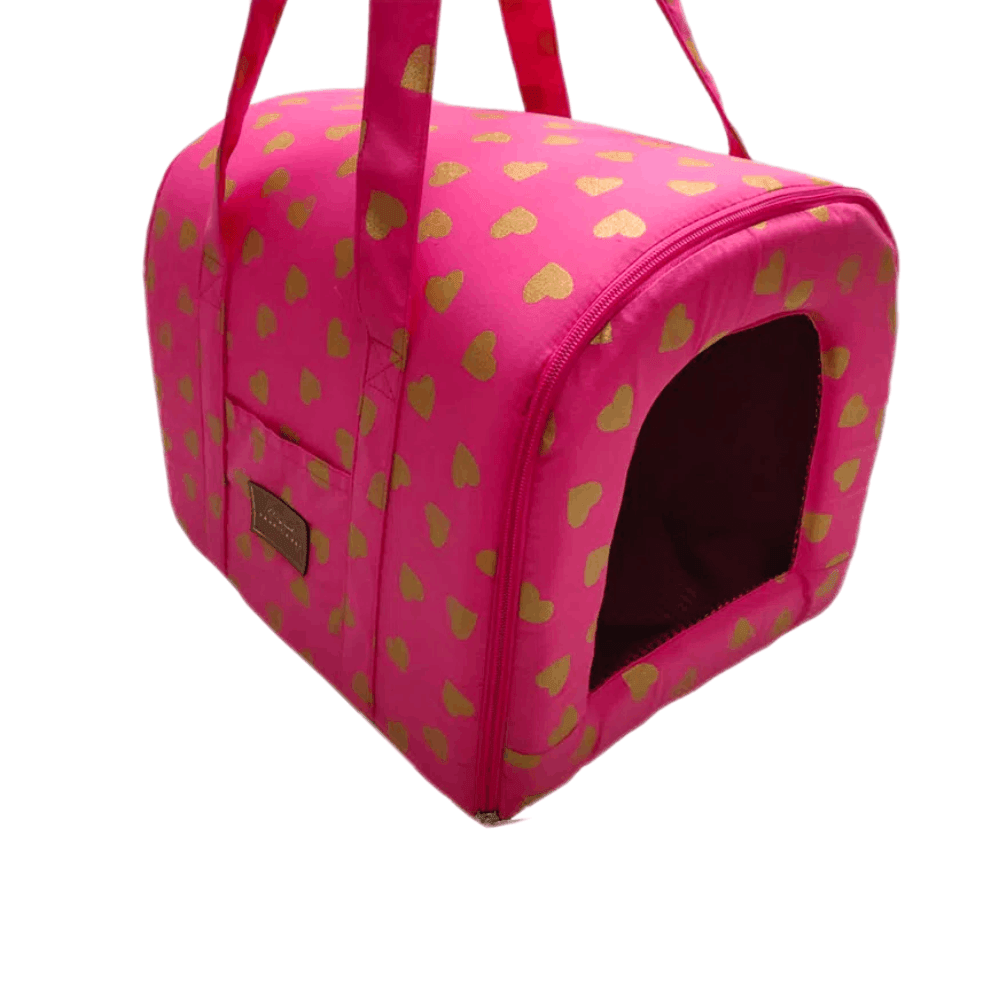 Bolsa Avião Basic Pink - Alfa Dog - O Seu PetShop Online